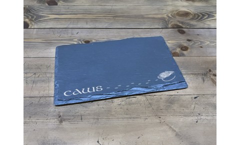 Welsh Slate cheese board - Caws Mouse